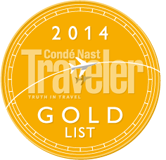 2014 Conde Nast Traveler Gold List